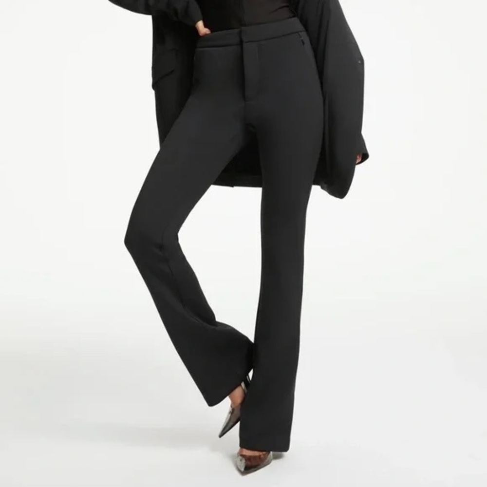 Good American Scuba Bootcut Trousers